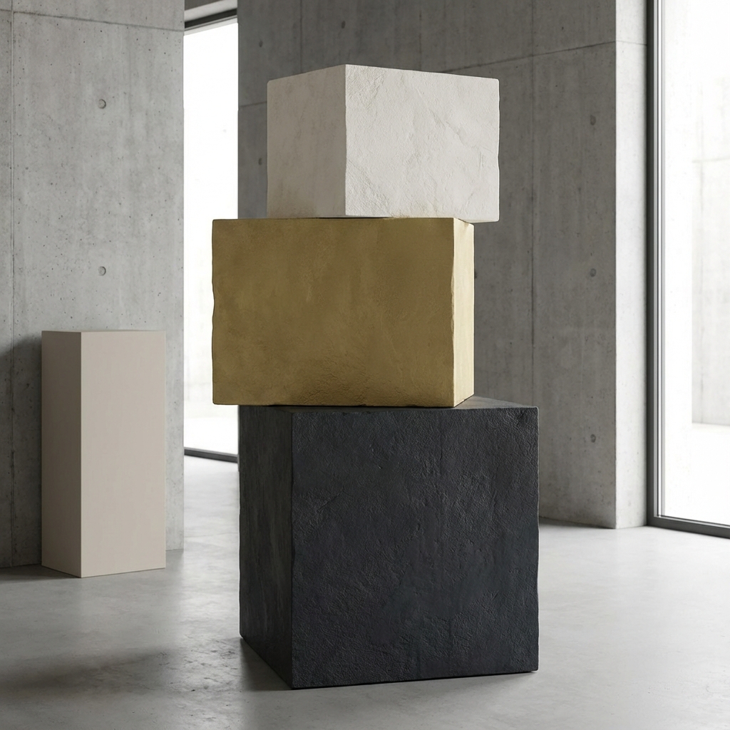 Abstract representation of architectural stability and balance